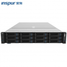 浪潮 NF5280M6 2U機架服務器，4310*1/32G*2/4T SATA*3/獨立Raid卡/2*10GE/550W*2/導軌 